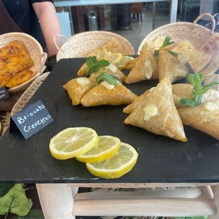 Briouates aux crevettes