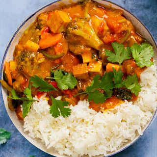  Vege curry Madras