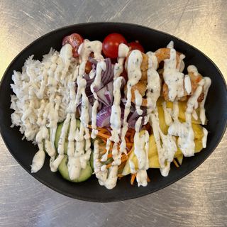 Bowl Camarão ou Salmão Fumado