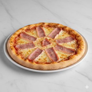 Pizza De Jamón Y Queso