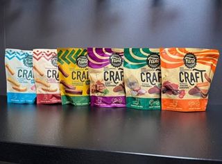 Грінки житньо-пшеничні крафтові зі смаком часника 90г