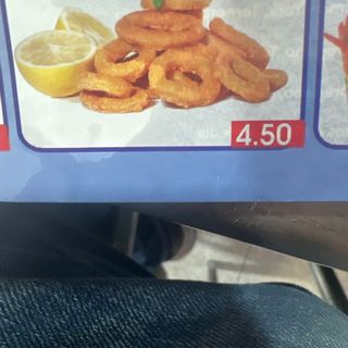 Anillas de cebolla frita