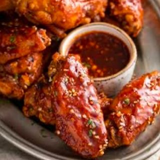 Sweet sticky wings 