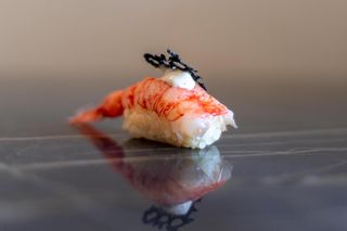 Gambero rosso e aglio nero