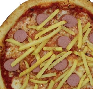 Wurstel e patatine - rossa