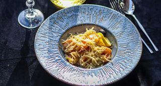 პასტა კრევეტებით