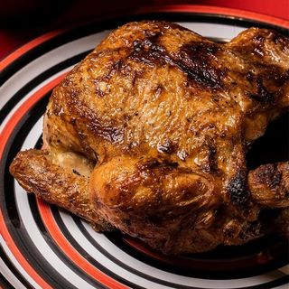 Pollo allo spiedo mezzo