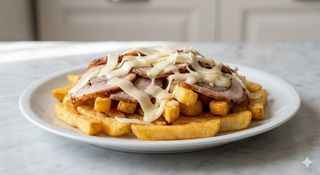 Porchetta, patatine e provola