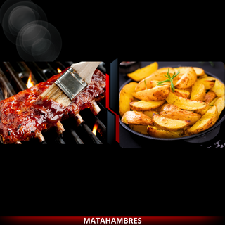 COMBO MEDIO COSTILLAR DE CERDO + PATATAS asadas