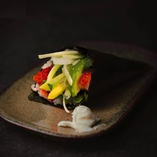 Temaki Shitake e Cebolinho