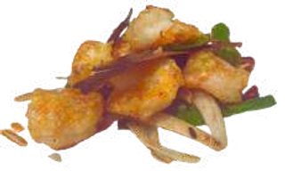 Gamberi piccanti della casa