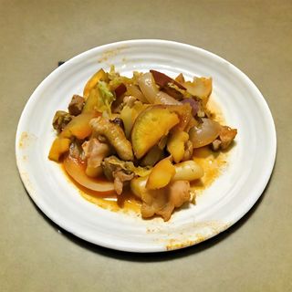 73- Pollo Con Bambú Y Setas Chinas