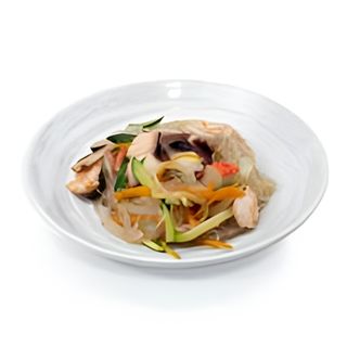 188. Spaghetti di soia con frutti di mare