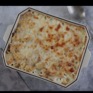 Patata Gratinada Carne Mixto (Grande)