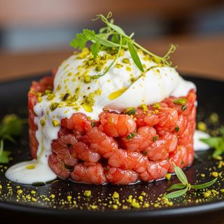 Gambero Rosso e Burrata
