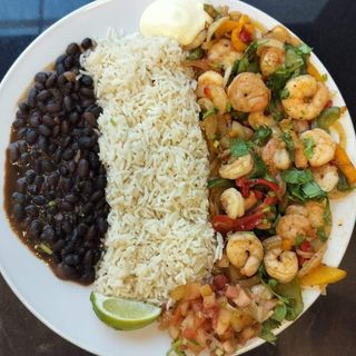 Fajitas de Camarão