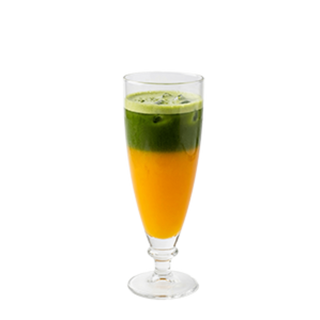 Lemoniada marakuja z matchą
