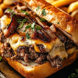 Sandwich Philly cheese steak 