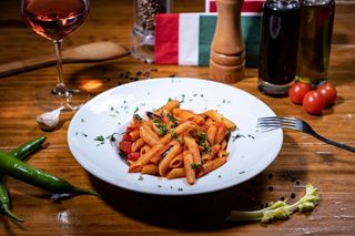 Penne con verdure 