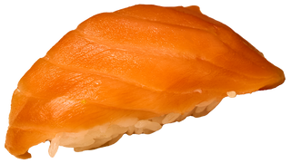 Нигири с лососем