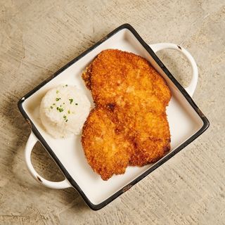 Milanesa de pollo (sin arroz)