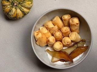 Міні-млинці з зернистим сиром (230g)