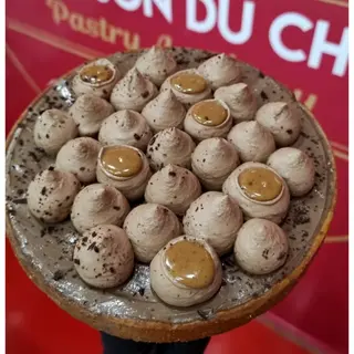 Tarte 2 chocolats et praliné 