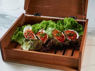 Ostriche all'aglio  1 pezzo