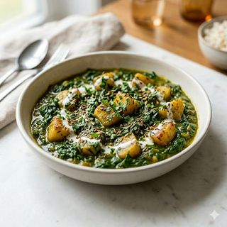 Saag Aloo
