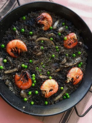 Fideua L'encre De Sieche 1 Personnes