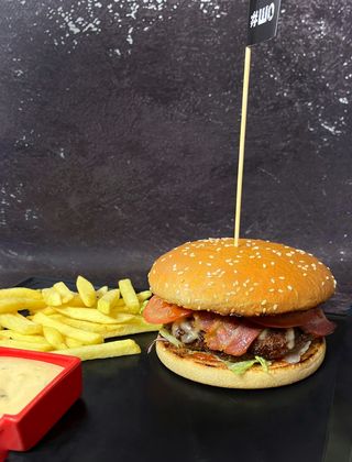 Бургер BBQ (380/100/40г)