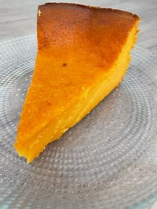 Tarta de calabaza (porción)