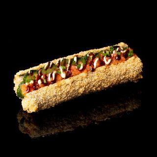 Хот-дог із лососем