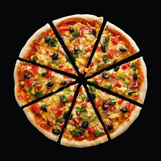 38. Colzone vegetariano