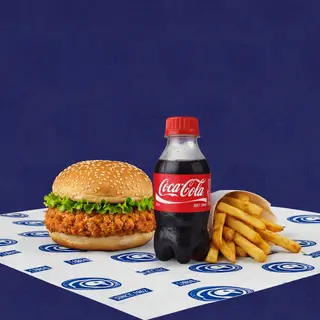 Buy one burger meal, get one burger free