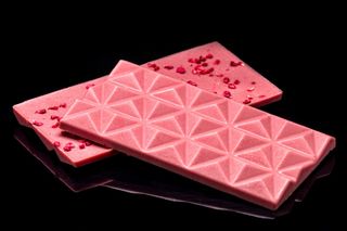 Tableta ciocolata Ruby cu zmeura