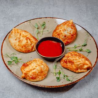 Манты жареные