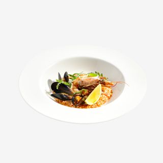 Risotto cu fructe de mare