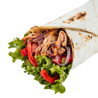 Рол з рваною свининою 