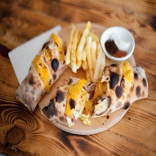 Baguette farci cordon bleu