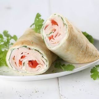 Wrap con jamón