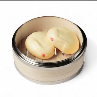 Pane cinese dolce a vapore 2-PZ