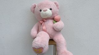 Miś Różowy XL - 80 cm