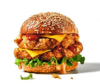 Dobble Chicken Burger