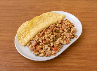 Tacos de alambre de pollo al pastor  (3 uds.)