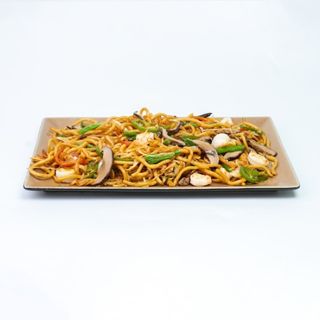 Nouilles aux Crevettes Shiitake