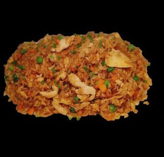 Arroz frito con cerdo