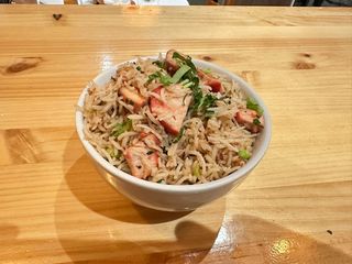 Arroz Frito Con Pollo