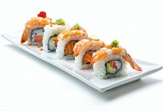 Uramaki arcobaleno roll - 8 pezzi