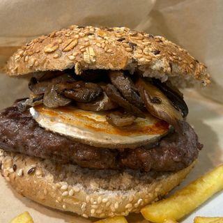 Hamburguesa La Cabra